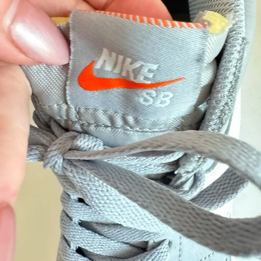 Nike SB Blazer Mid Wolf Grey Men 6 Women 7 - Picture 7 of 11
